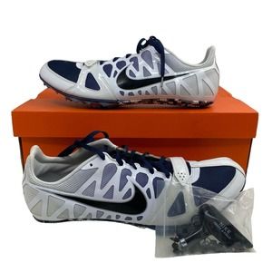 Nike Zoom Rival S 6 Spikes Navy White New with Box
